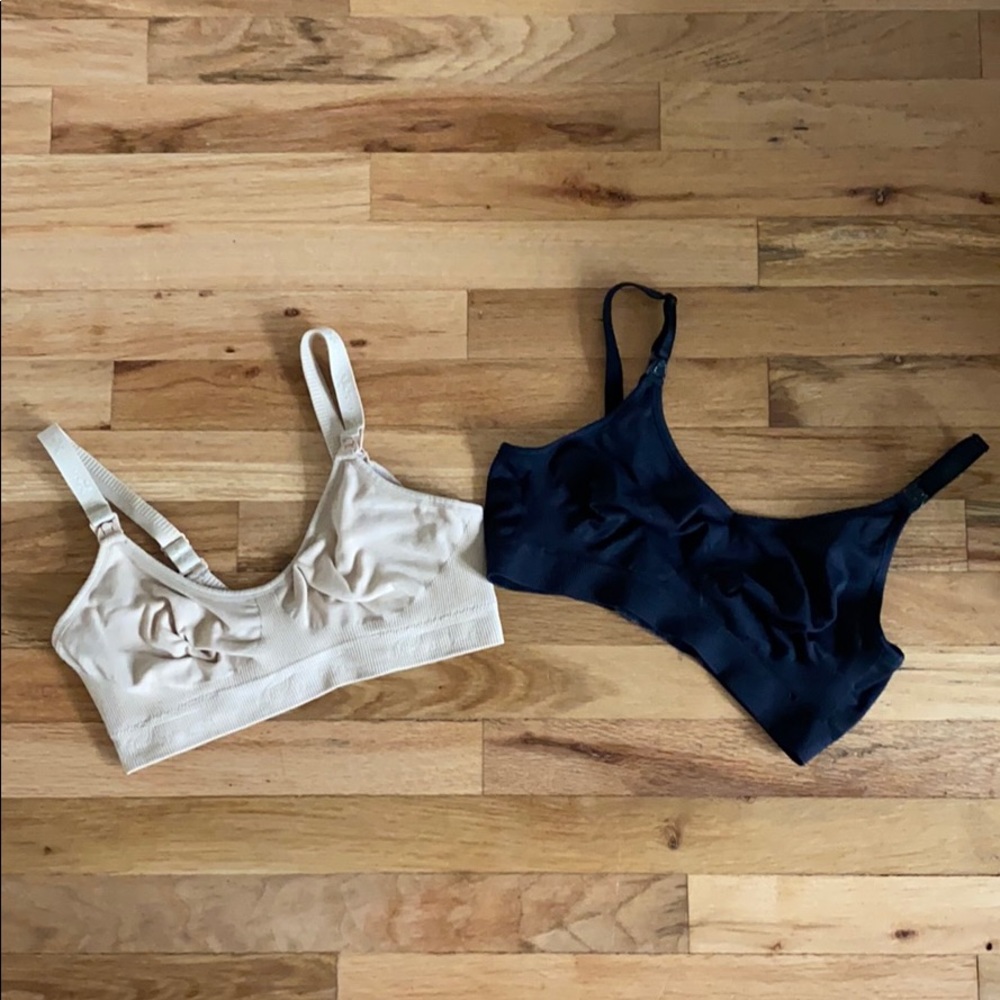 Nursing Bras (nude & black)